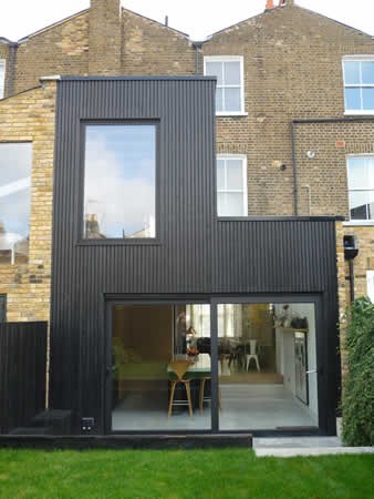 Architectural detail showing precise joinery and design development